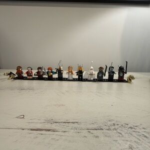 Custom Lord of the Rings & The Hobbit Figs Fellowship & Villains (13 Figures)